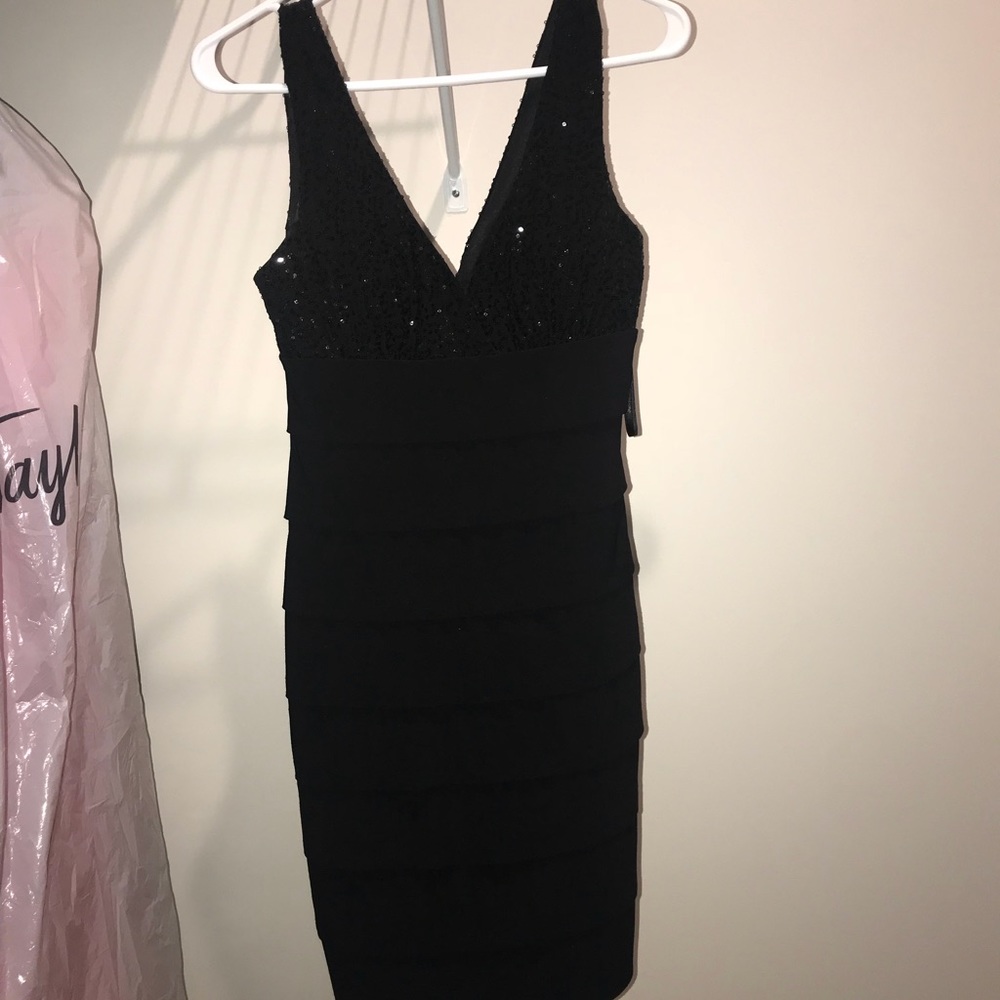 B. Darlin - Black dress with sequence detailing